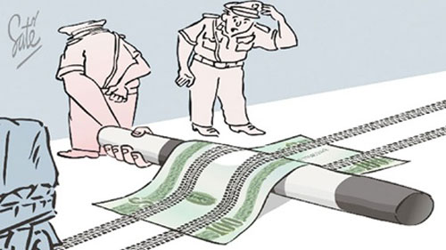 Cartoon an anti-corruption tool
