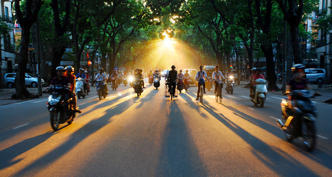 most beautiful road in Hanoi, Phan Dinh Phung Street