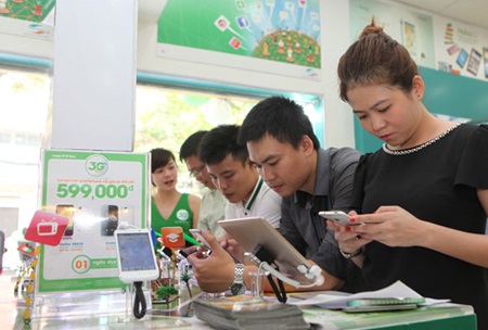 3G subscribers in Vietnam