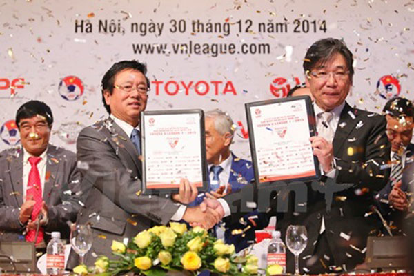 Toyota sponsors V-League in 2015