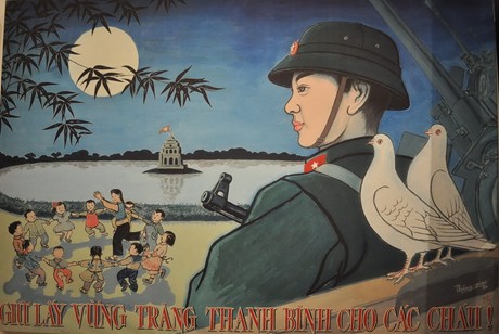 Photos: Rarely seen propaganda posters exhibited in Hanoi