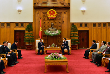 Prime Minister welcomes Cambodian Planning Minister
