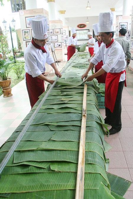 Saigon Morin Hue, glutinous rice cake, chefs