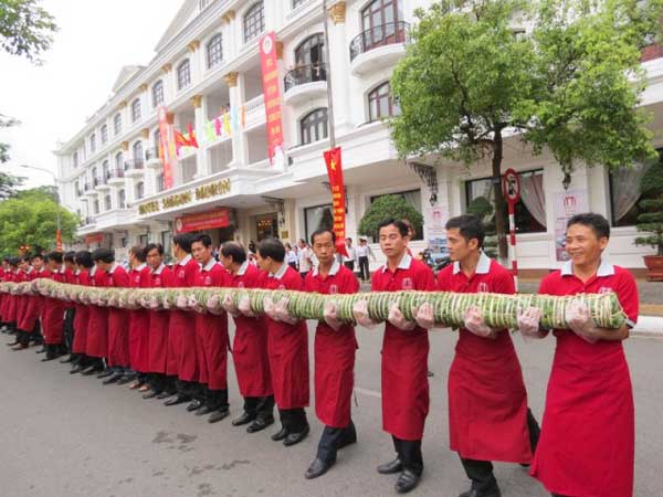 Saigon Morin Hue, glutinous rice cake, chefs