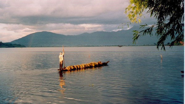 M’nong ethnic people, Lak Lake, sea level