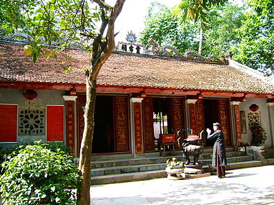 Sacred temples in Hanoi