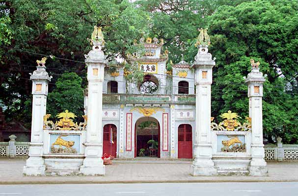 Sacred temples in Hanoi