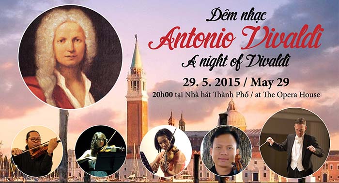 A concert night of Antonio Vivaldi in HCM City