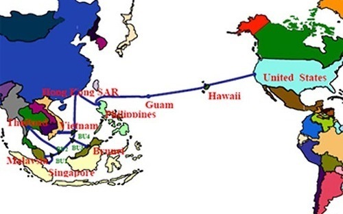 Asia-American Gateway, AAG submarine cable