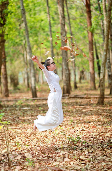 Romantic scenery, Ea Kao Lake, Buon Ma Thuot City