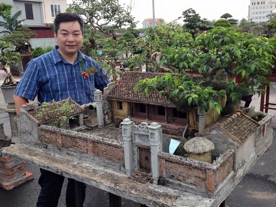 Unique miniature works in Vietnam