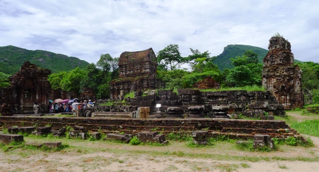 preserve Champa architecture, cham towers in quang nam