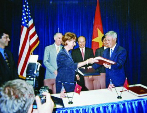 vn-us relations, 20th anniversary of normalization of vn-us ties