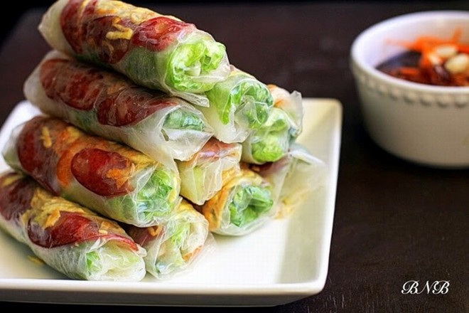 Vietnamese fresh rolls, banh xeo, nem lui, nem nuong, bo la lot, ca nuc hap cuon banh trang