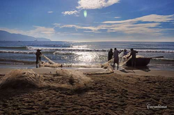 My Khe Beach, fishermen, most attractive beaches