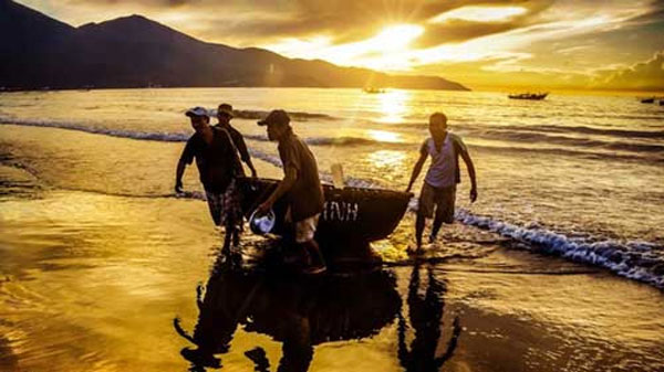 My Khe Beach, fishermen, most attractive beaches