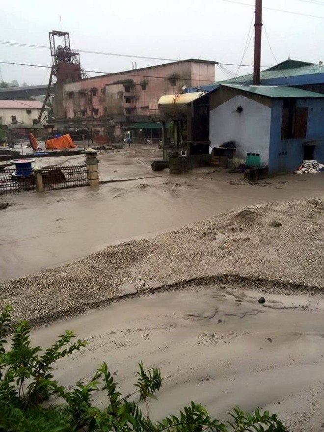 Images of the devastation caused by torrential rains in Quang Ninh