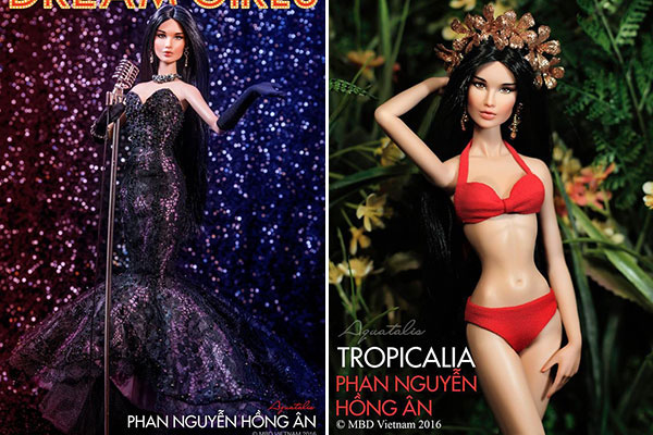 Miss Beauty Doll Vietnam, top 5 outstanding contestants, winner