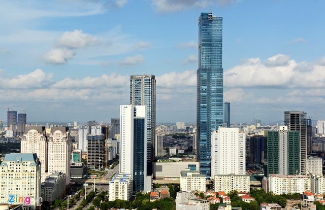 The Image Of Vietnam S Three Tallest Buildings