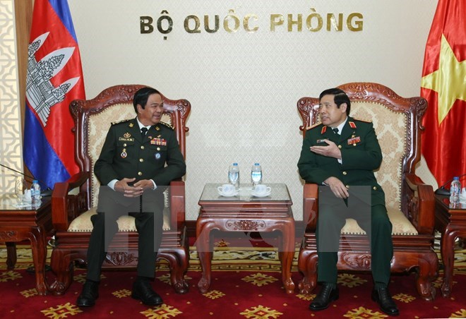 Defence Minister meets Cambodian veterans, phung quang thanh, social news, vietnamnet bridge, english news, Vietnam news, news Vietnam, vietnamnet news, Vietnam net news, Vietnam latest news, Vietnam breaking news
