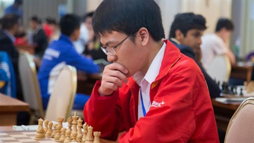 Liem ranks 2nd at Asian chess championship