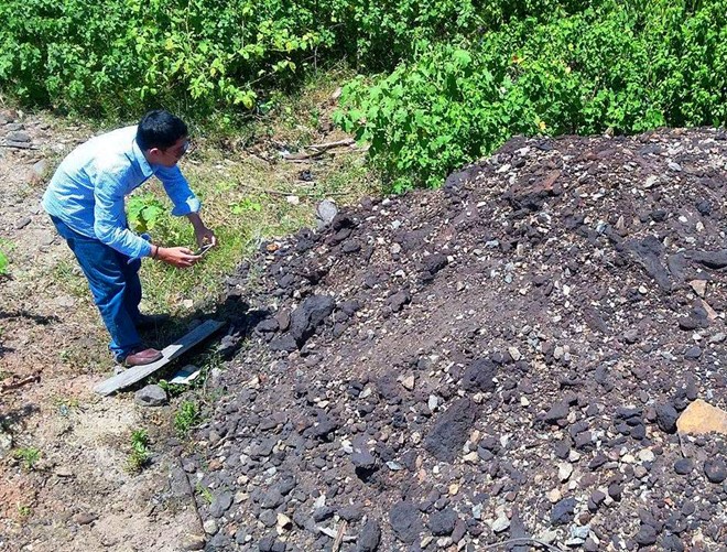 More waste dump from Formosa found in Ha Tinh, environmental news, sci-tech news, vietnamnet bridge, english news, Vietnam news, news Vietnam, vietnamnet news, Vietnam net news, Vietnam latest news, Vietnam breaking news, vn news