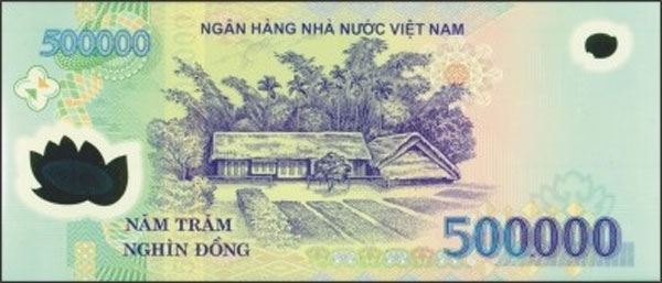 The famous Vietnamese attractions described on Vietnam currency