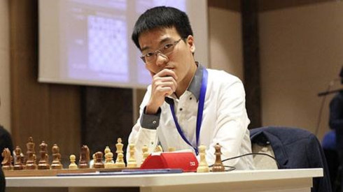 Lu, Shanglei is leading after 10 rounds of the Chinese Chess