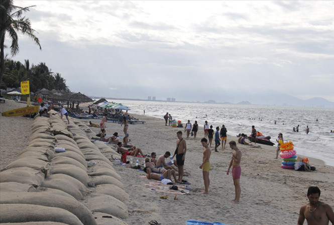 Cua Dai Beach Recovers From Erosion News Vietnamnet