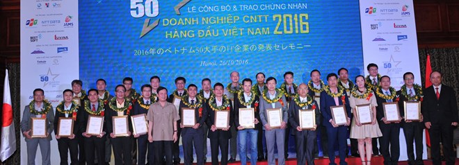 VINASA’s programme honours top 50 IT companies, IT news, sci-tech news, vietnamnet bridge, english news, Vietnam news, news Vietnam, vietnamnet news, Vietnam net news, Vietnam latest news, Vietnam breaking news, vn news