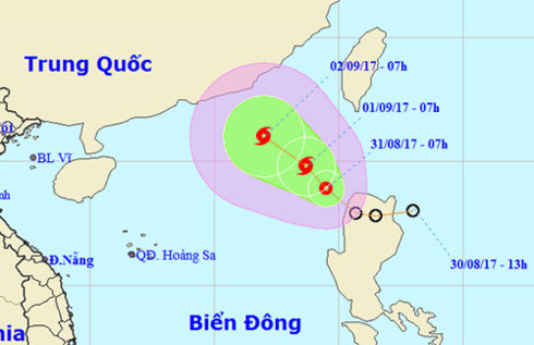 Tropical depression strengthens into eighth storm in East Sea, social news, vietnamnet bridge, english news, Vietnam news, news Vietnam, vietnamnet news, Vietnam net news, Vietnam latest news, vn news, Vietnam breaking news