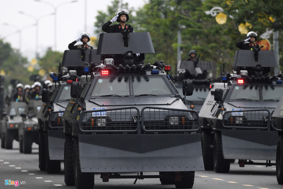 Specialized vehicles to protect APEC Summit 2017 in Da Nang, social news, vietnamnet bridge, english news, Vietnam news, news Vietnam, vietnamnet news, Vietnam net news, Vietnam latest news, vn news, Vietnam breaking news