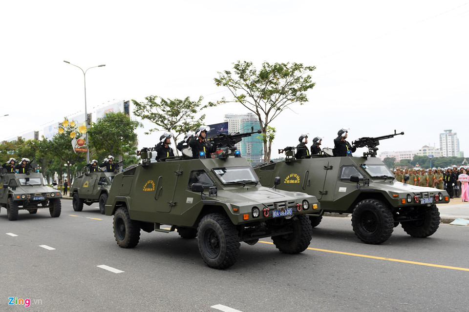 Specialized vehicles to protect APEC Summit 2017 in Da Nang, social news, vietnamnet bridge, english news, Vietnam news, news Vietnam, vietnamnet news, Vietnam net news, Vietnam latest news, vn news, Vietnam breaking news