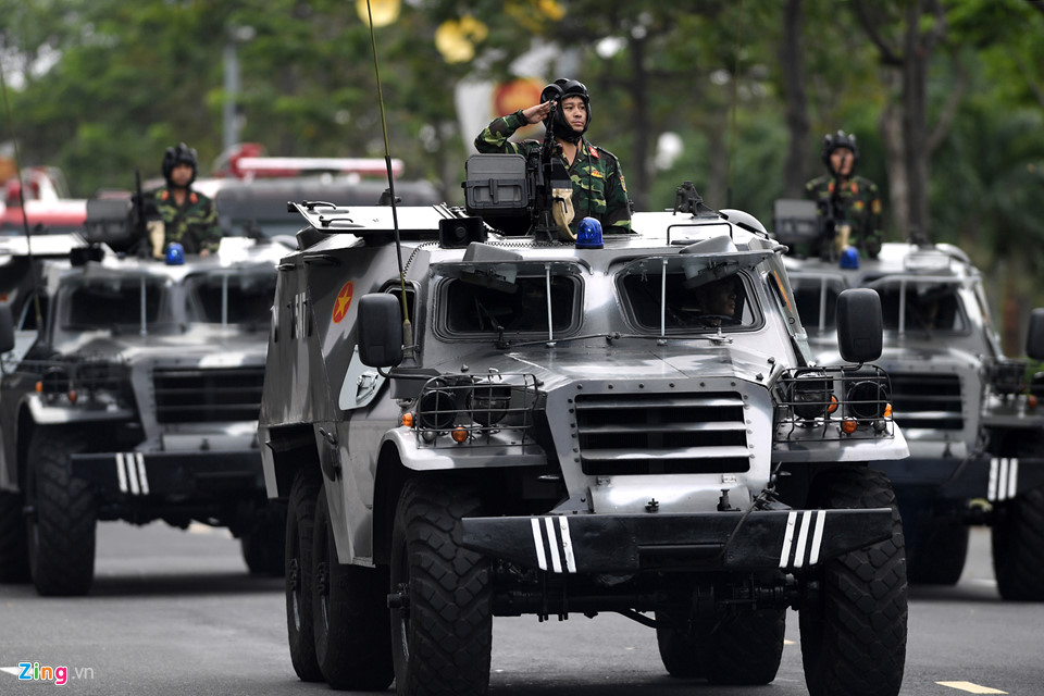 Specialized vehicles to protect APEC Summit 2017 in Da Nang, social news, vietnamnet bridge, english news, Vietnam news, news Vietnam, vietnamnet news, Vietnam net news, Vietnam latest news, vn news, Vietnam breaking news