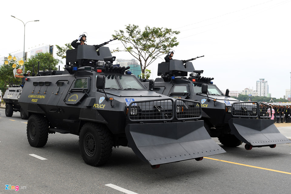 Specialized vehicles to protect APEC Summit 2017 in Da Nang, social news, vietnamnet bridge, english news, Vietnam news, news Vietnam, vietnamnet news, Vietnam net news, Vietnam latest news, vn news, Vietnam breaking news