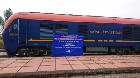 First container block train connecting Vietnam with China arrives in Hanoi, social news, vietnamnet bridge, english news, Vietnam news, news Vietnam, vietnamnet news, Vietnam net news, Vietnam latest news, vn news, Vietnam breaking news