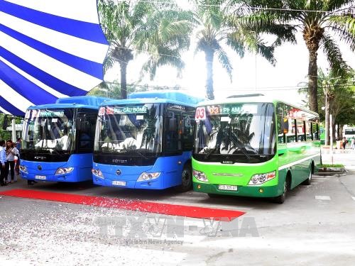 100 high-quality buses trialled on 3 routes in City, social news, vietnamnet bridge, english news, Vietnam news, news Vietnam, vietnamnet news, Vietnam net news, Vietnam latest news, vn news, Vietnam breaking news