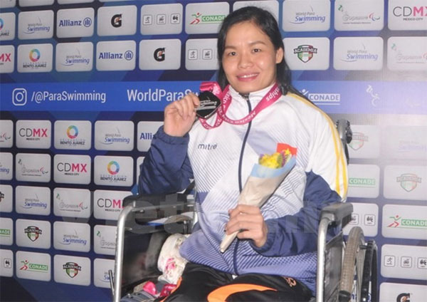 World Para Swimming Championship, Vietnamese disabled swimmers, shine, Vietnam economy, Vietnamnet bridge, English news about Vietnam, Vietnam news, news about Vietnam, English news, Vietnamnet news, latest news on Vietnam, Vietnam