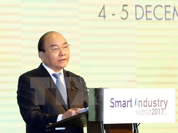 PM attends int’l exhibition on Smart Industry World 2017, IT news, sci-tech news, vietnamnet bridge, english news, Vietnam news, news Vietnam, vietnamnet news, Vietnam net news, Vietnam latest news, Vietnam breaking news, vn news