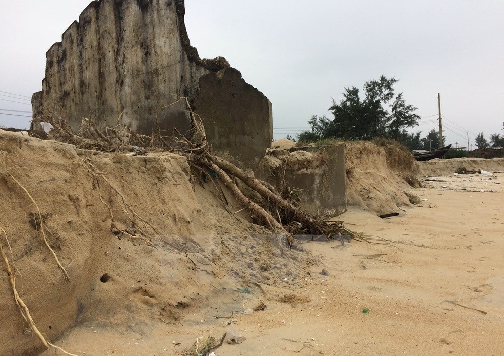 More severe coastal erosion spotted in Thua Thien - Hue, entertainment events, entertainment news, entertainment activities, what’s on, Vietnam culture, Vietnam tradition, vn news, Vietnam beauty, news Vietnam, Vietnam news, Vietnam net news, vietnamnet n