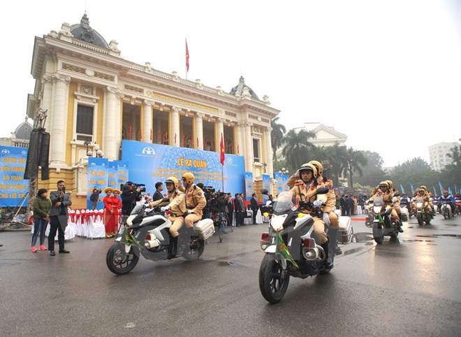 Year of Traffic Safety 2018 launched in Hanoi, Ho Chi Minh City, social news, vietnamnet bridge, english news, Vietnam news, news Vietnam, vietnamnet news, Vietnam net news, Vietnam latest news, vn news, Vietnam breaking news