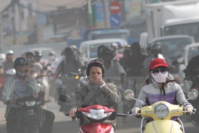 Air pollution at alarming rate in HCM City, Vietnam environment, climate change in Vietnam, Vietnam weather, Vietnam climate, pollution in Vietnam, environmental news, sci-tech news, vietnamnet bridge, english news, Vietnam news, news Vietnam, vietnamnet