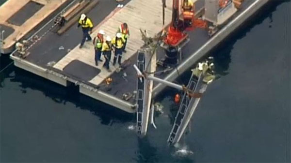 Sydney, accident, seaplane crash