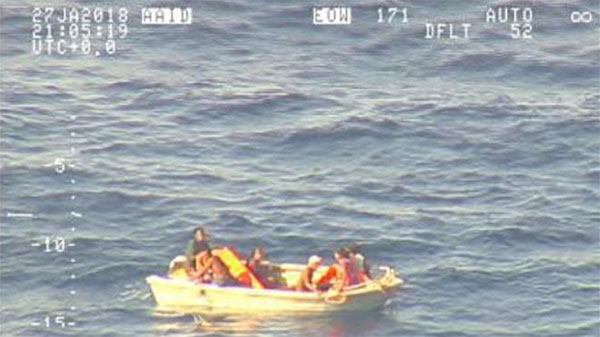 Pacific Ocean, Kiribati ferry, rescuers, save survivors