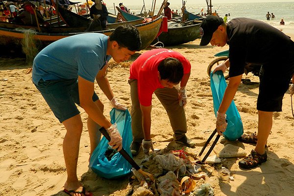 Vietmark backs environmental cleanup, Vietnam environment, climate change in Vietnam, Vietnam weather, Vietnam climate, pollution in Vietnam, environmental news, sci-tech news, vietnamnet bridge, english news, Vietnam news, news Vietnam, vietnamnet news,