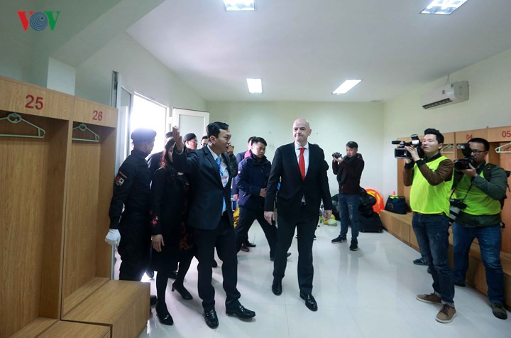 FIFA president pledges to support growth of football in Vietnam, Sports news, football, Vietnam sports, vietnamnet bridge, english news, Vietnam news, news Vietnam, vietnamnet news, Vietnam net news, Vietnam latest news, vn news, Vietnam breaking news