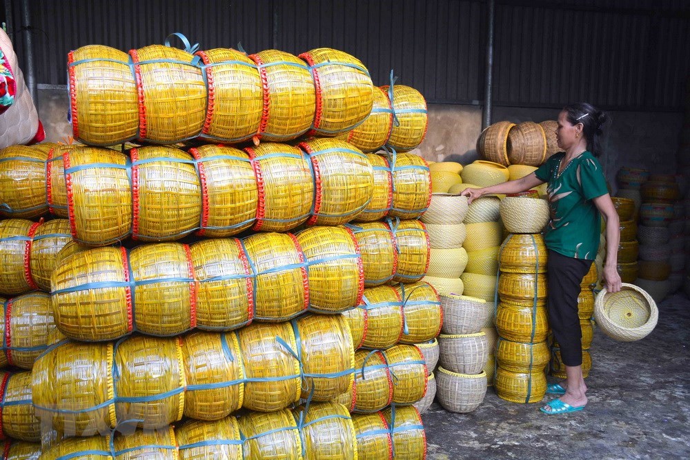 Hundred year-old teapot basket making village in Nam Dinh, social news, vietnamnet bridge, english news, Vietnam news, news Vietnam, vietnamnet news, Vietnam net news, Vietnam latest news, vn news, Vietnam breaking news