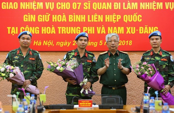 Vietnam sends seven more officers to UN peacekeeping mission, Government news, Vietnam breaking news, politic news, vietnamnet bridge, english news, Vietnam news, news Vietnam, vietnamnet news, Vietnam net news, Vietnam latest news, vn news