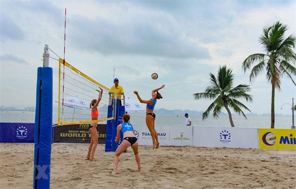 The Tuan Chau Ha Long Open 2018, beach volleyball event, Vietnam economy, Vietnamnet bridge, English news about Vietnam, Vietnam news, news about Vietnam, English news, Vietnamnet news, latest news on Vietnam, Vietnam