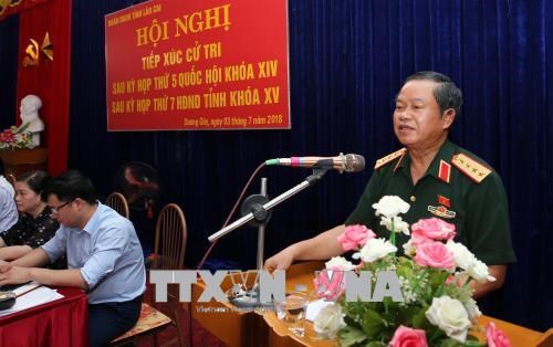 NA Vice Chairman meets voters in Lao Cai province, Vietnam, Laos look to settle free migration, undocumented marriages, Vietnamese leaders congratulate US on Independence Day, Vietnam, Israel to boost cooperation in fighting crime